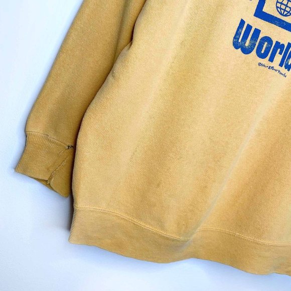 ⚡️SOLD⚡️ vintage 70's rare walt disney world gusset sweatshirt - size small - Picture 5 of 9